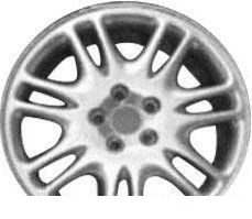 Wheel GSI 09715 SF 16x6.5inches/5x108mm - picture, photo, image