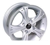 Wheel Hi-Tech MKF 744 Chrome 20x8.5inches/5x150mm - picture, photo, image