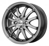 iFree Avrora Black Platinum Wheels - 13x5.5inches/4x98mm