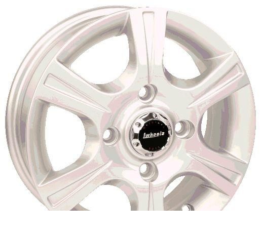 Wheel Iwheelz Compact Silver 13x4.5inches/4x114.3mm - picture, photo, image