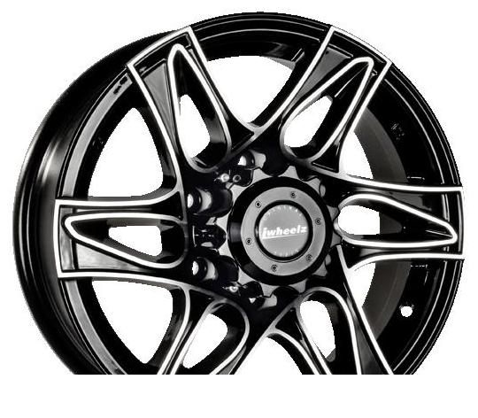 Wheel Iwheelz Kanbu BMF 17x7.5inches/6x139.7mm - picture, photo, image