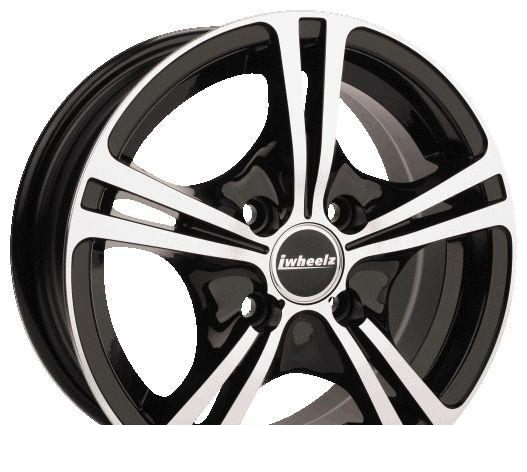 Wheel Iwheelz Zorro BMF 15x6inches/4x114.3mm - picture, photo, image