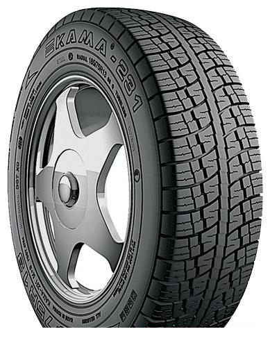 Tire Kama 231 185/75R13 96N - picture, photo, image