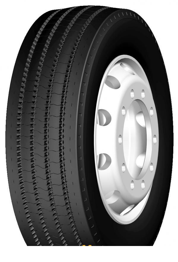 Truck Tire Kama NF 201 295/80R22.5 152M - picture, photo, image