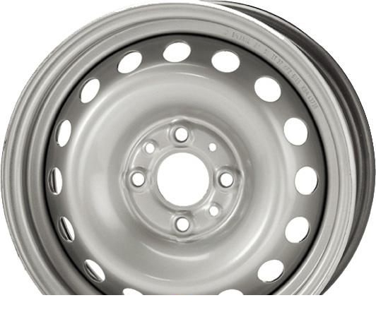 Wheel KFZ 2040 Lada Silver 13x5inches/4x98mm - picture, photo, image