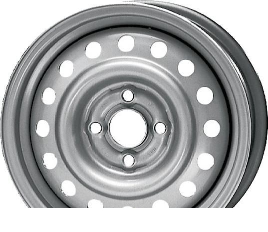 Wheel KFZ 5200 Honda Silver 14x5inches/4x100mm - picture, photo, image
