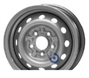 Wheel KFZ 6085 Black 14x5.5inches/5x120mm - picture, photo, image