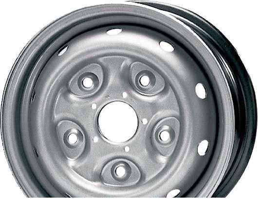 Wheel KFZ 6250 Ford Silver 14x5.5inches/5x160mm - picture, photo, image