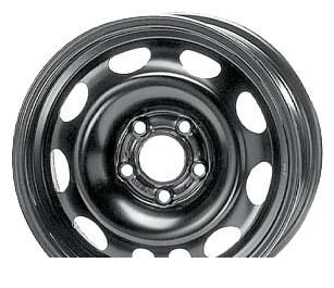 Wheel KFZ 6500 Black 15x6.5inches/5x110mm - picture, photo, image