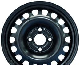 Wheel KFZ 6515 Opel Black 14x5.5inches/4x100mm - picture, photo, image