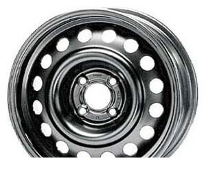 Wheel KFZ 6530 Black 14x5.5inches/4x100mm - picture, photo, image