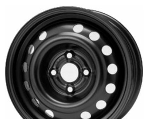Wheel KFZ 6565 Chevrolet/Daewoo Black 14x5.5inches/4x100mm - picture, photo, image