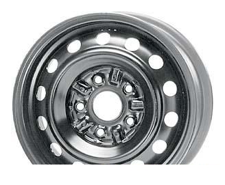 Wheel KFZ 6805 Black 14x5.5inches/4x98mm - picture, photo, image