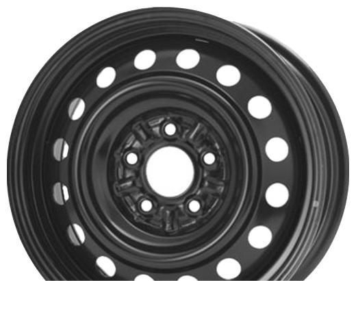 Wheel KFZ 7030 Black 14x5.5inches/4x100mm - picture, photo, image