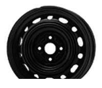Wheel KFZ 7190 Black 15x6inches/4x100mm - picture, photo, image
