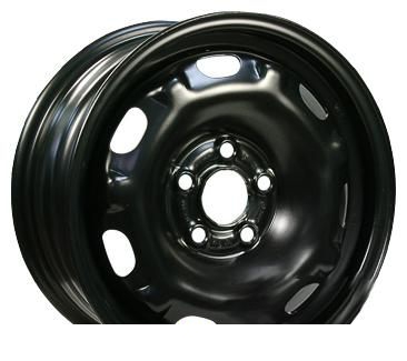 Wheel KFZ 7250 Black 14x6inches/5x100mm - picture, photo, image