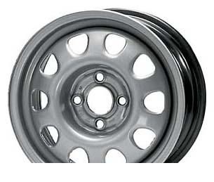 Wheel KFZ 7500 Silver 14x6inches/4x100mm - picture, photo, image