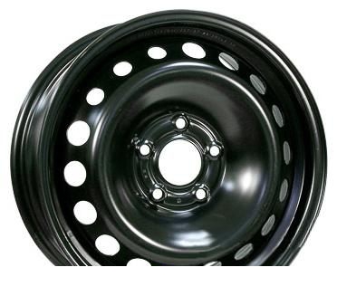 Wheel KFZ 7755 Black 15x6inches/5x112mm - picture, photo, image