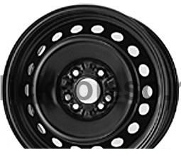 Wheel KFZ 7855 Nissan Black 16x6.5inches/5x114.3mm - picture, photo, image
