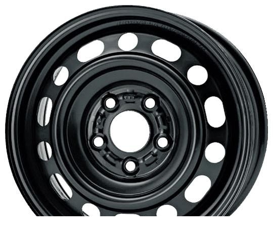Wheel KFZ 7975 Black 15x6inches/5x114.3mm - picture, photo, image