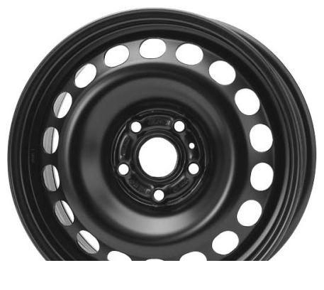Wheel KFZ 8007 Black 16x7inches/5x120mm - picture, photo, image