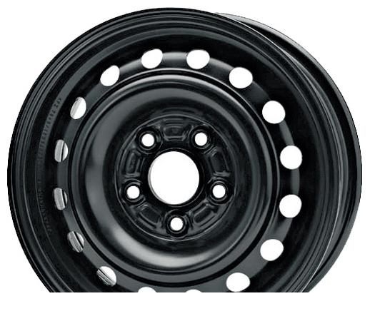 Wheel KFZ 8077 Black 15x5.5inches/5x114.3mm - picture, photo, image