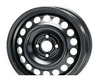 Wheel KFZ 8390 Black 15x6inches/4x100mm - picture, photo, image