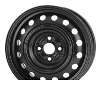 Wheel KFZ 8613 Black 15x6inches/4x100mm - picture, photo, image