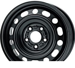 Wheel KFZ 8735 Mazda Black 15x6inches/5x114.3mm - picture, photo, image