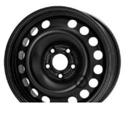 Wheel KFZ 9045 Black 16x6.5inches/5x110mm - picture, photo, image