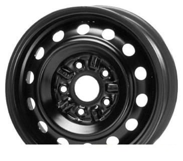 Wheel KFZ 9107 Black 16x6.5inches/5x114.3mm - picture, photo, image