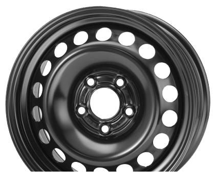 Wheel KFZ 9123 Black 16x6.5inches/5x108mm - picture, photo, image