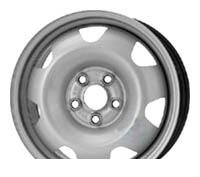 Wheel KFZ 9215 Volkswagen Silver 17x7inches/5x120mm - picture, photo, image