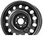 Wheel KFZ 9305 Peugeot Black 16x6.5inches/5x108mm - picture, photo, image
