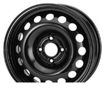 Wheel KFZ 9337 Black 16x7inches/4x108mm - picture, photo, image