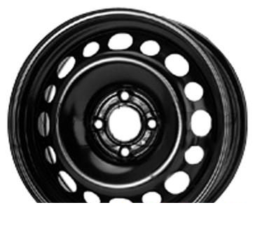 Wheel KFZ 9493 Black 16x6inches/4x108mm - picture, photo, image