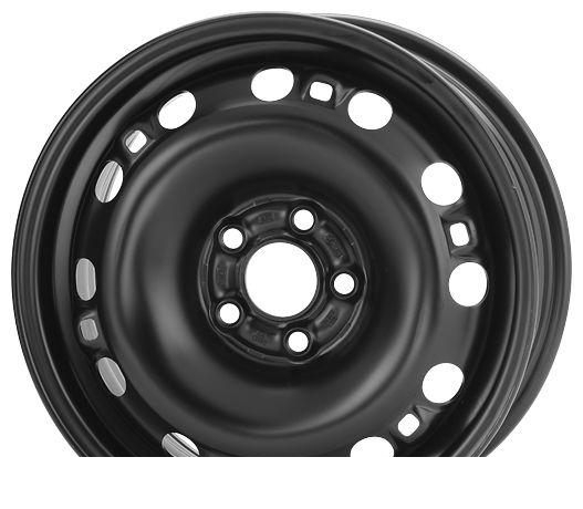 Wheel KFZ 9545 Black 15x6inches/5x100mm - picture, photo, image