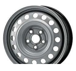 Wheel KFZ 9685 Volkswagen Silver 16x6.5inches/5x120mm - picture, photo, image