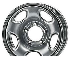 Wheel KFZ 9880 Suzuki Silver 16x7inches/5x139.7mm - picture, photo, image