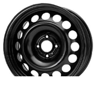 Wheel KFZ 9943 Black 17x7.5inches/4x108mm - picture, photo, image