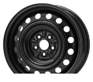 Wheel KFZ 9955 Black 16x6.5inches/5x100mm - picture, photo, image