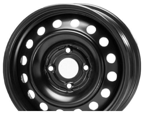Wheel KFZ 9985 Black 16x6.5inches/4x100mm - picture, photo, image