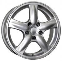 KiK Akkord Silver Wheels - 17x7.5inches/5x114.3mm