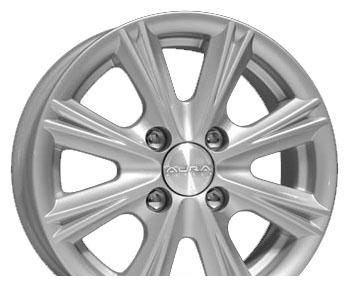 Wheel KiK Attika Silver 13x5.5inches/4x98mm - picture, photo, image