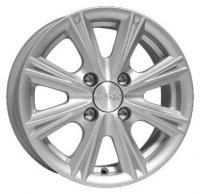 KiK Attika Silver Wheels - 13x5.5inches/4x98mm