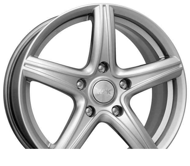 Wheel KiK Barrakuda Black Platinum 17x7.5inches/5x127mm - picture, photo, image