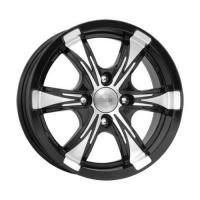 KiK Blejd Black Platinum Wheels - 14x5.5inches/4x108mm