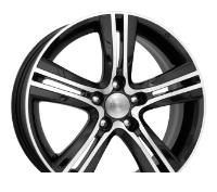 Wheel KiK Borelli Black Diamond 16x6.5inches/5x100mm - picture, photo, image