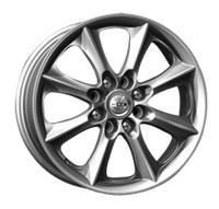 KiK Borus Black Platinum Wheels - 15x6inches/4x100mm