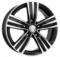 KiK da Vinchi Diamond Black Aurum Wheels - 17x7.5inches/5x127mm